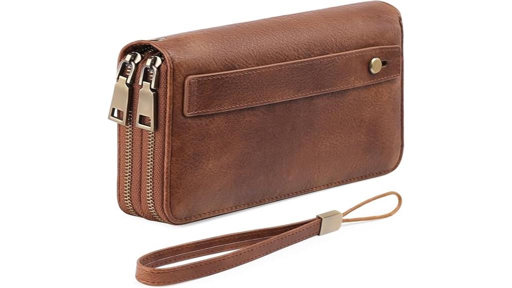 women s rfid wallet wristlet