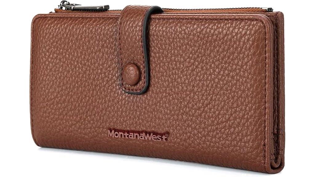 women s wallet with coin pocket