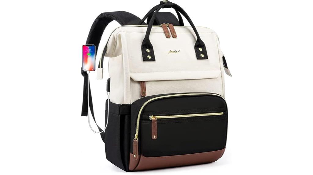 women s work backpack with usb