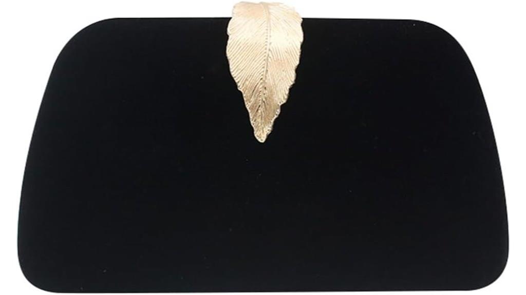women velvet party clutch
