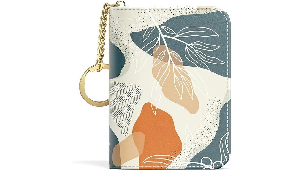 zippered credit card holder