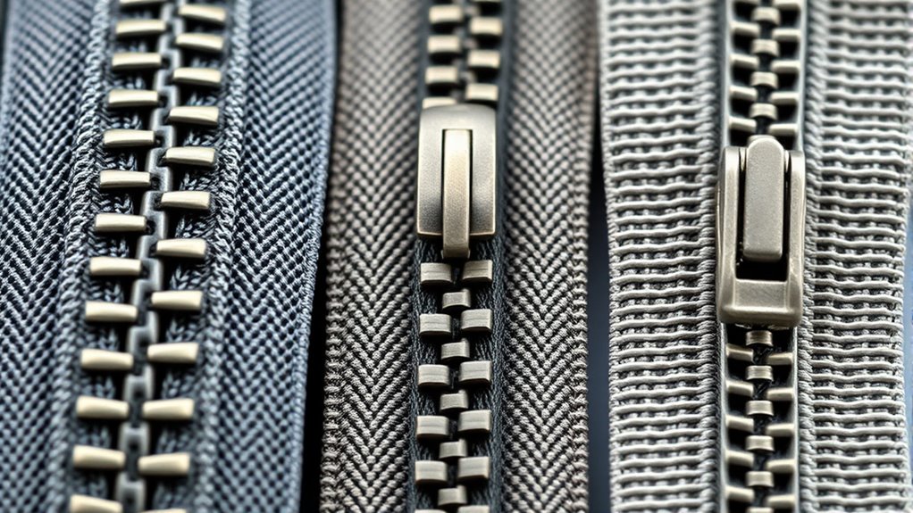 zippers durability and flexibility