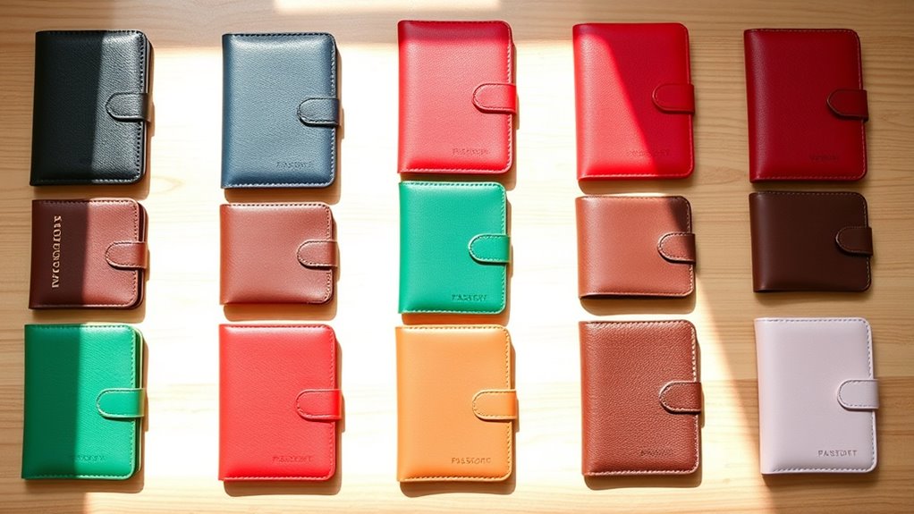 affordable stylish passport wallets