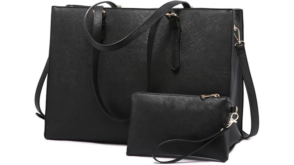 dual leather laptop bags