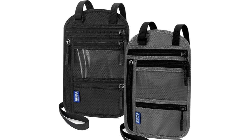 dual rfid passport holders