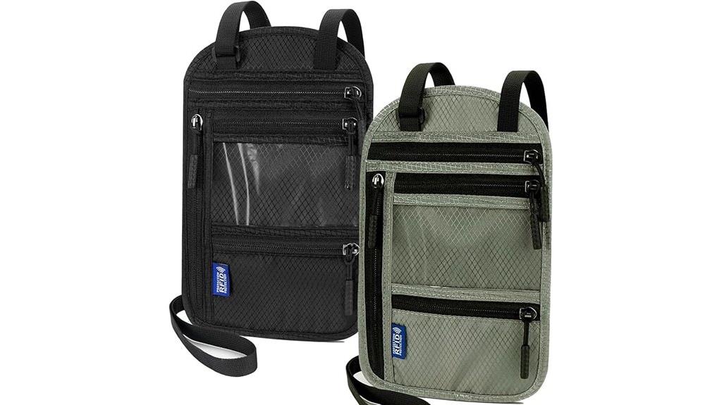 dual rfid passport holders