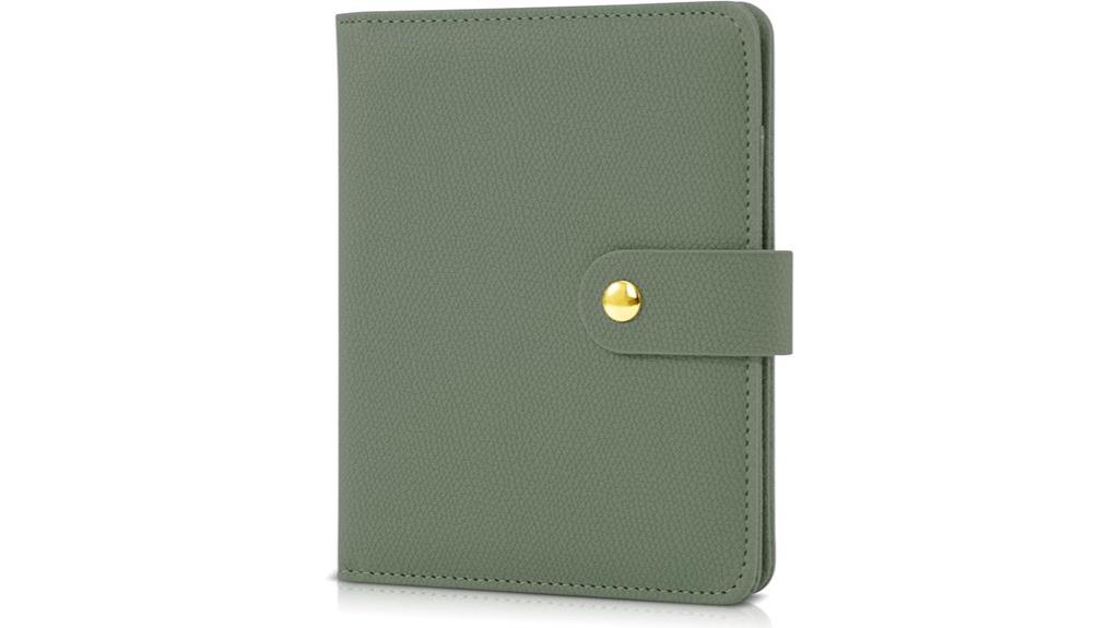 elegant travel passport cover