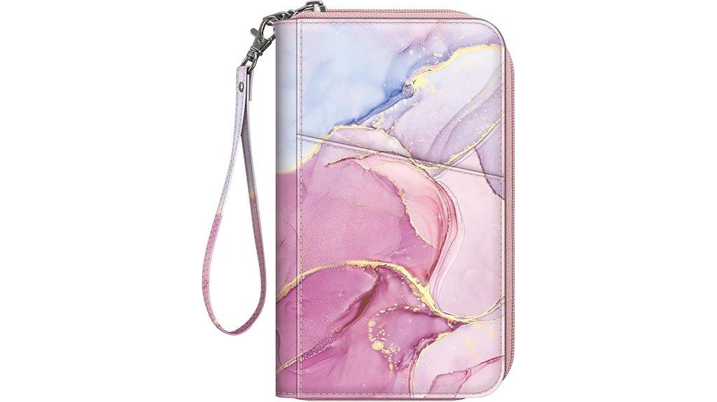 family passport wallet holder