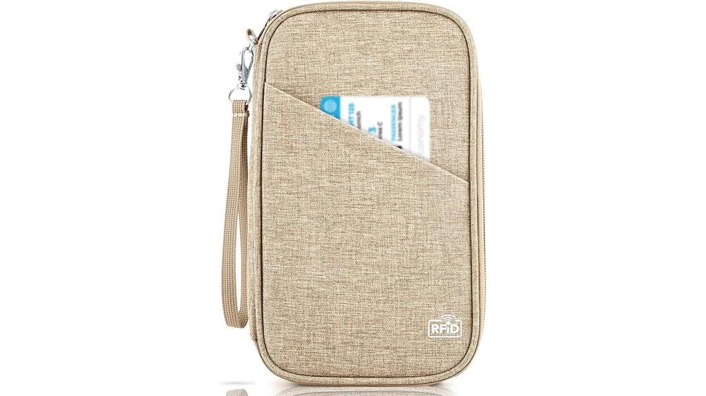 family rfid travel wallet