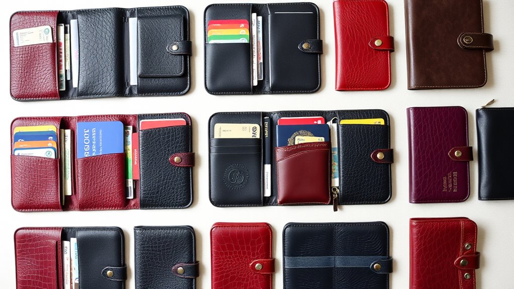 family travel document organizers