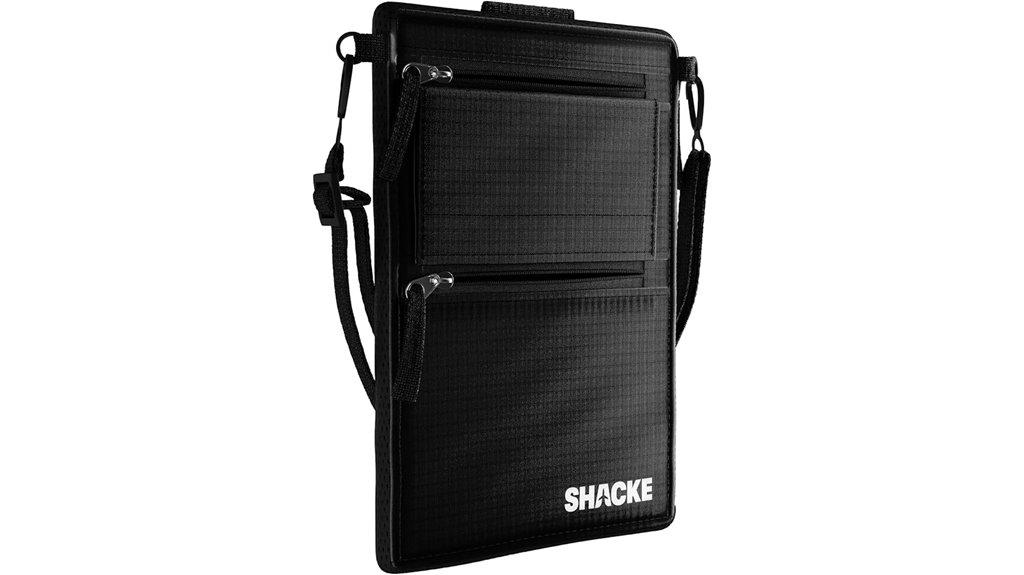 hidden rfid travel wallet