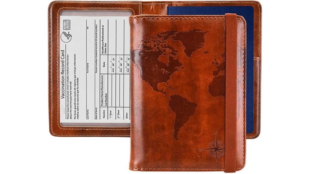 men s passport vaccine holder