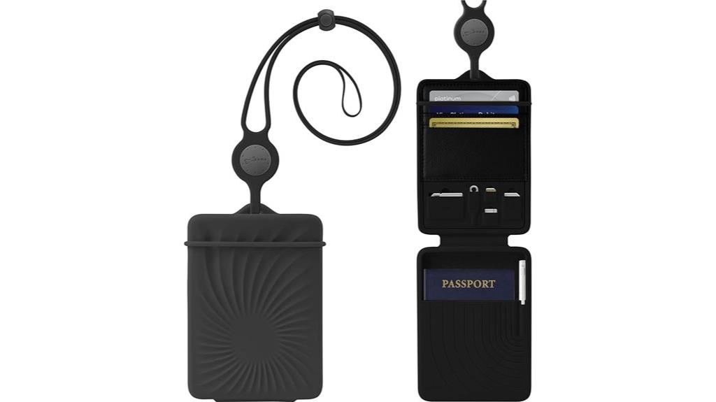 passport holder with gadgets