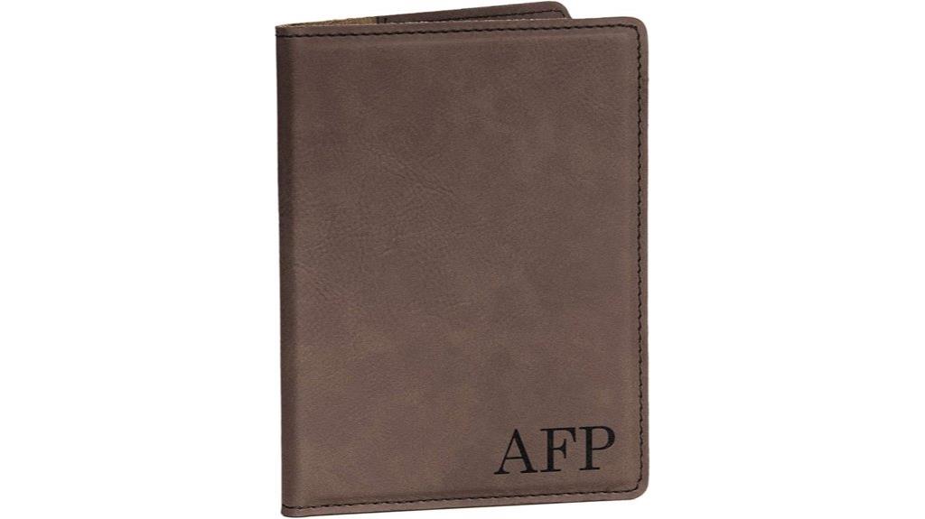 personalized passport cover