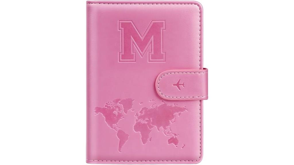 personalized rfid passport wallet