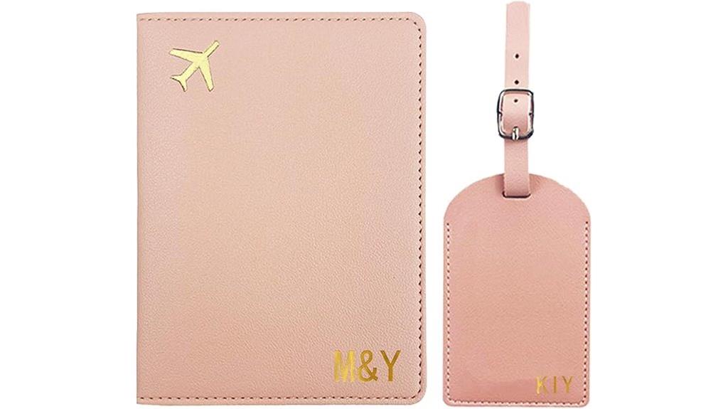 personalized travel accessories set