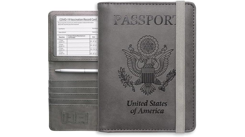 rfid blocking passport wallet