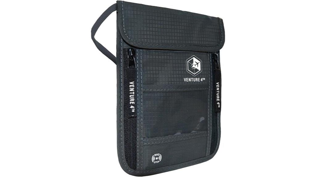 rfid blocking travel wallet