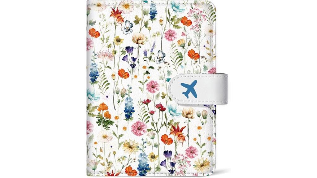 rfid leather passport wallet