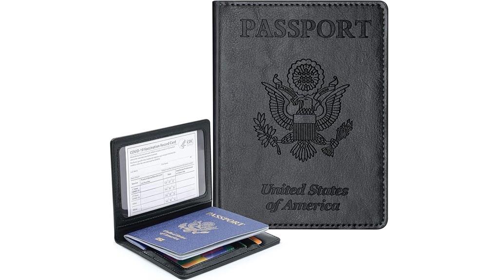 rfid leather travel organizer