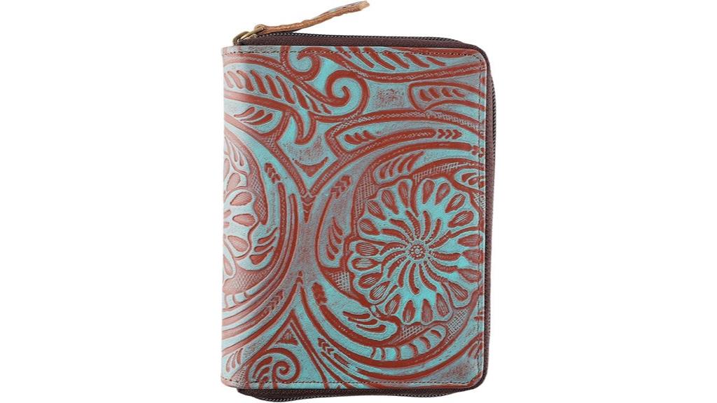 rfid leather travel wallet