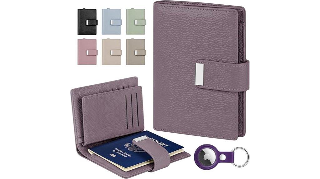 rfid passport holder airtag