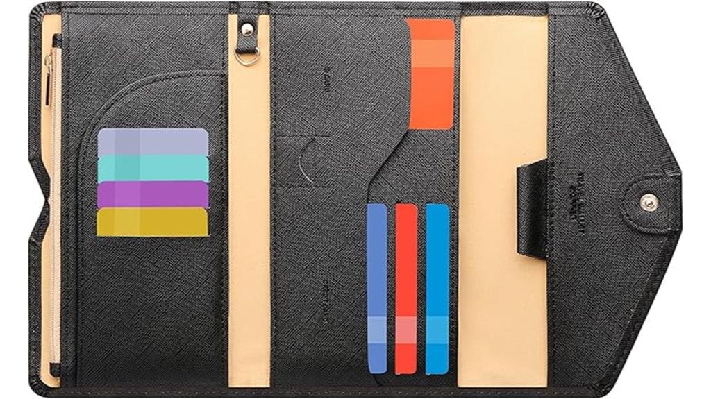 rfid passport travel wallet