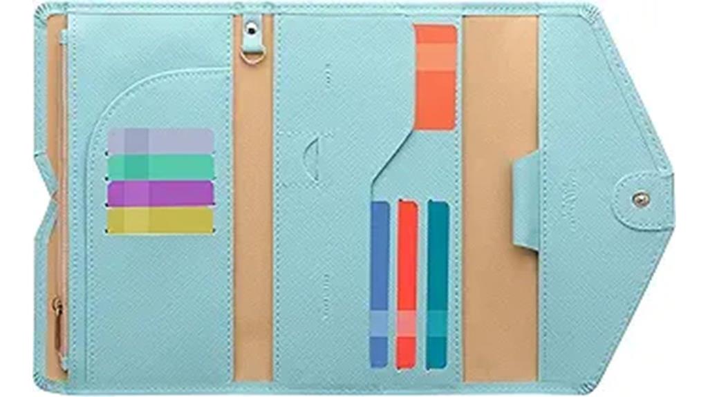 rfid passport travel wallet