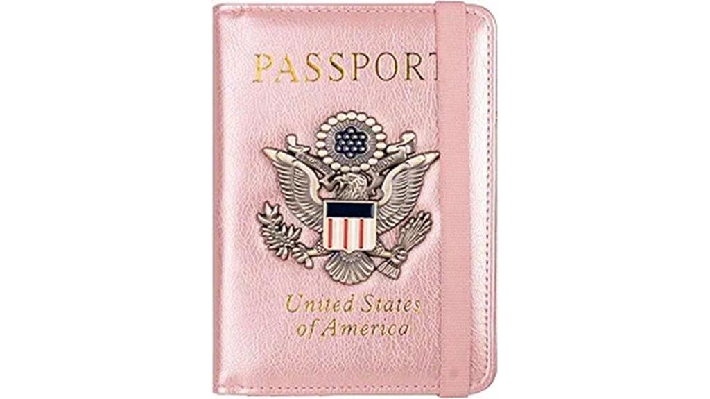 rfid passport vaccine holder