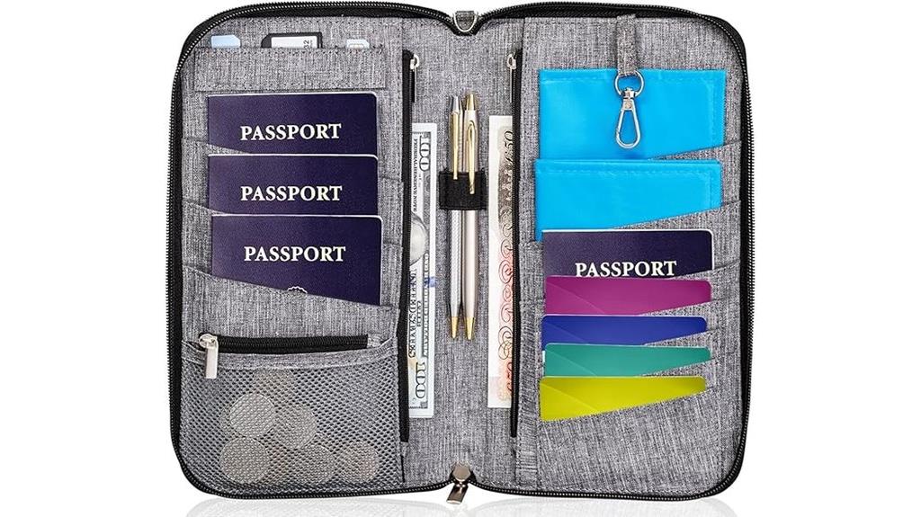 rfid passport wallet for travel