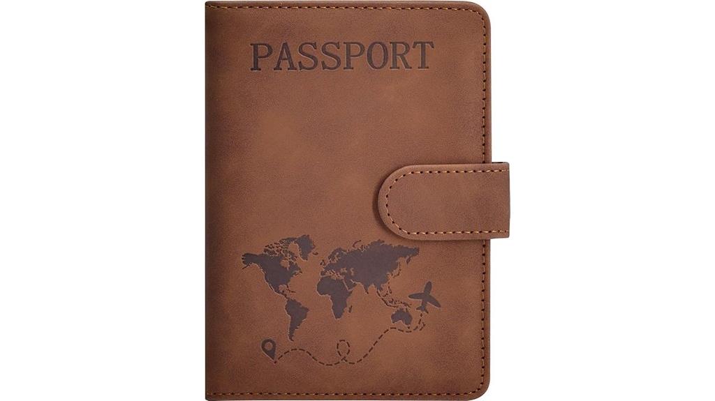 rfid wallet with travel slots