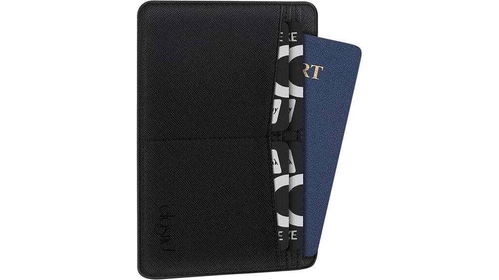 slim travel document organizer