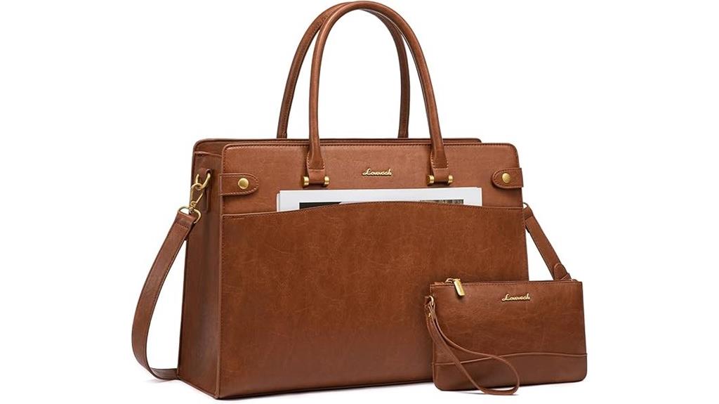 stylish 17 inch laptop tote