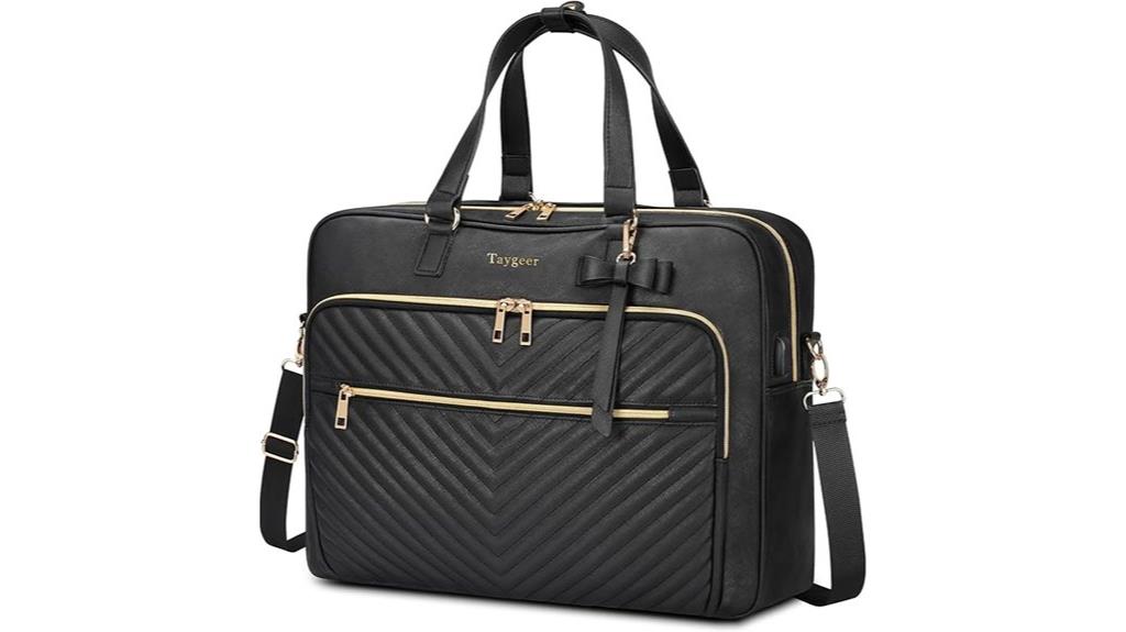 stylish 17 inch women s laptop bag