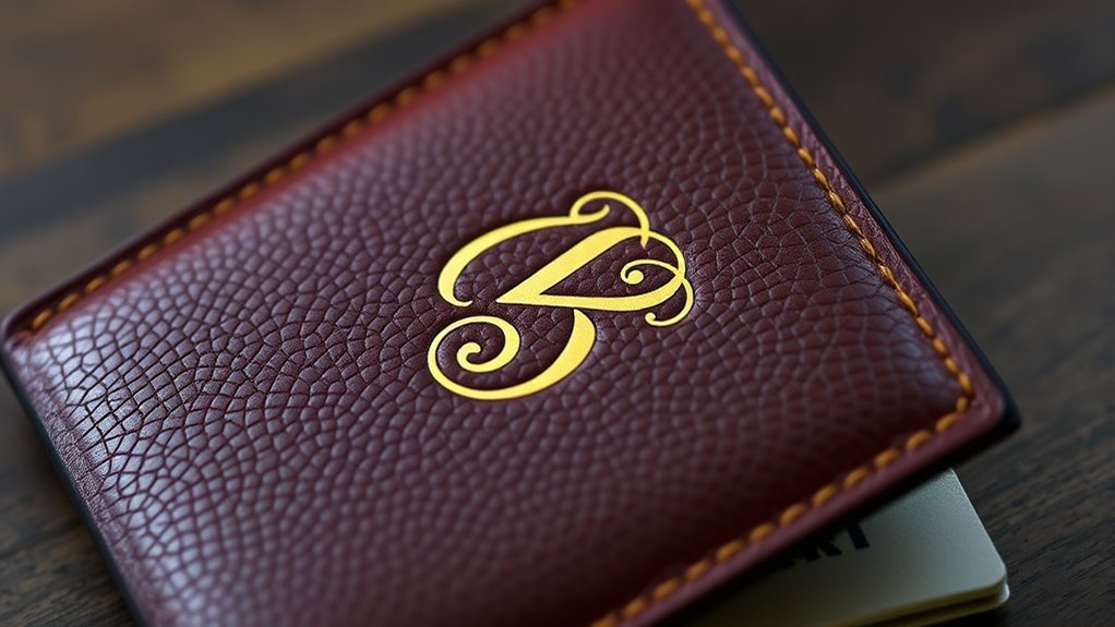 stylish custom passport wallets