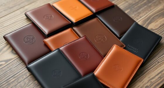 top leather passport wallets