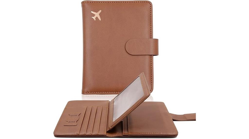 travel rfid passport holder