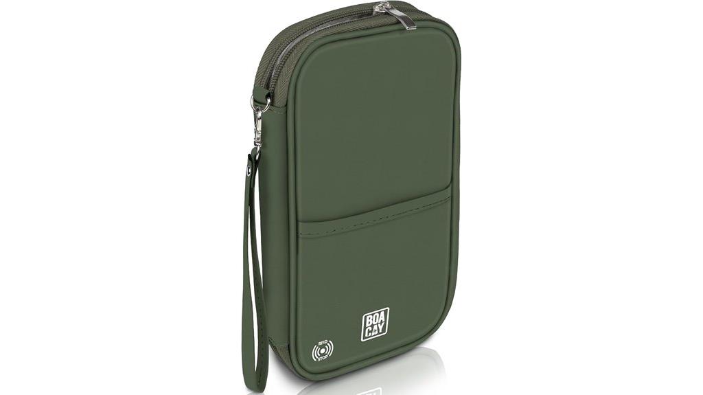 travel rfid wallet organizer