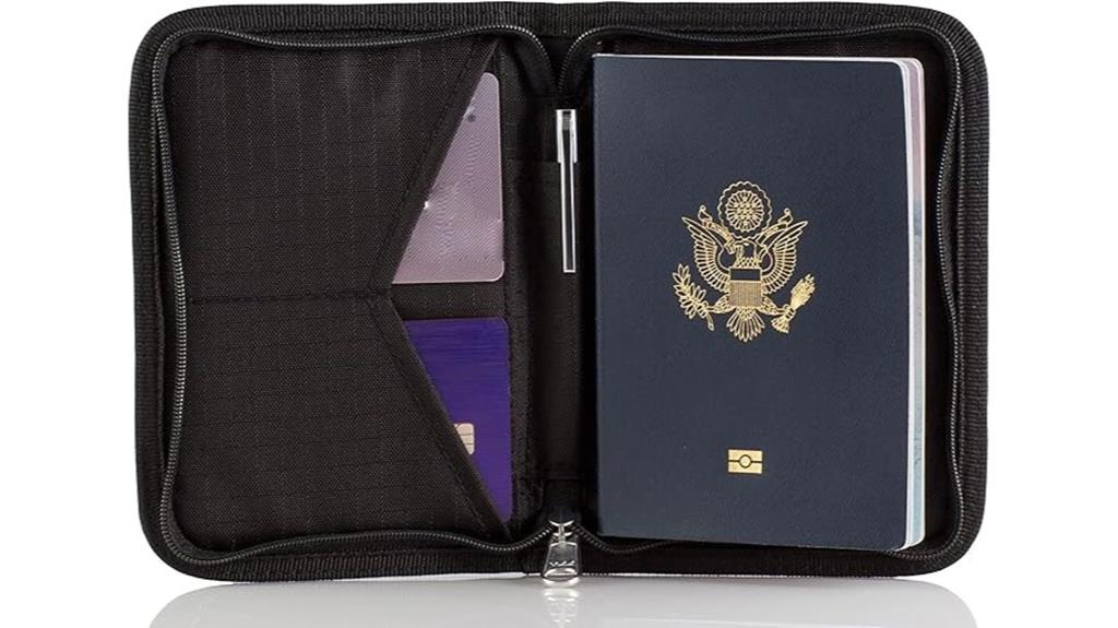 travel wallet with rfid