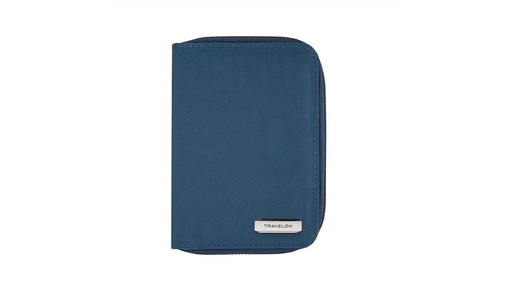 travel wallet with rfid blocking
