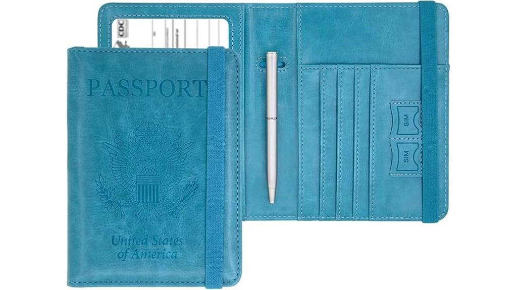 travel wallet with rfid