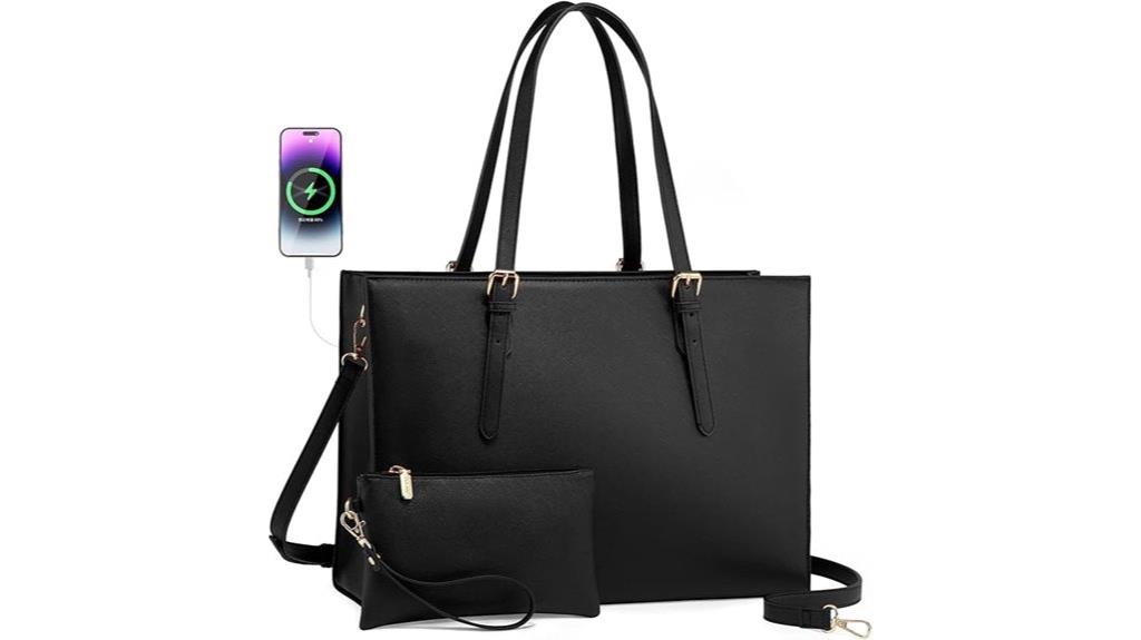 waterproof laptop tote set