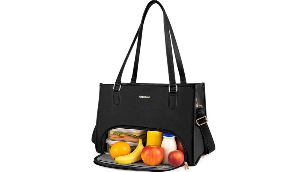 women s laptop lunch tote