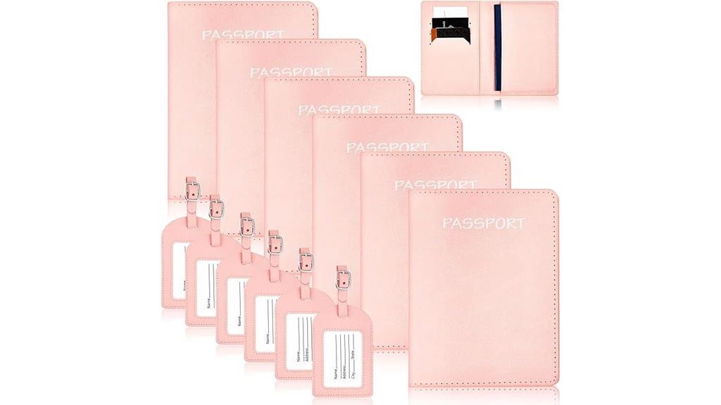 women s passport and vaccine set