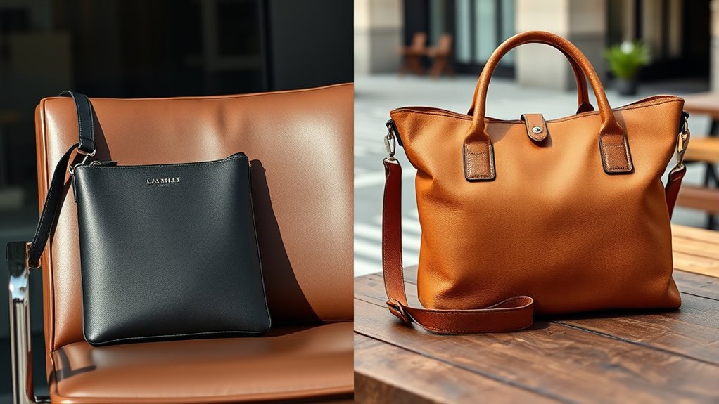 bag material and adjustability