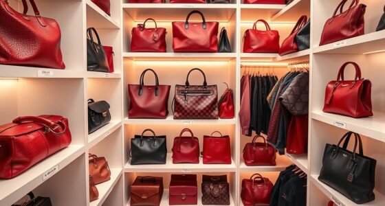 bag wardrobe organization tips