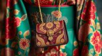 bags in traditional attire