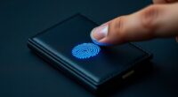 biometric smart lock wallets