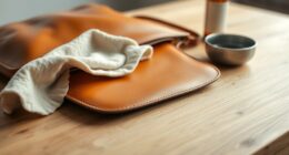 clean condition leather bags
