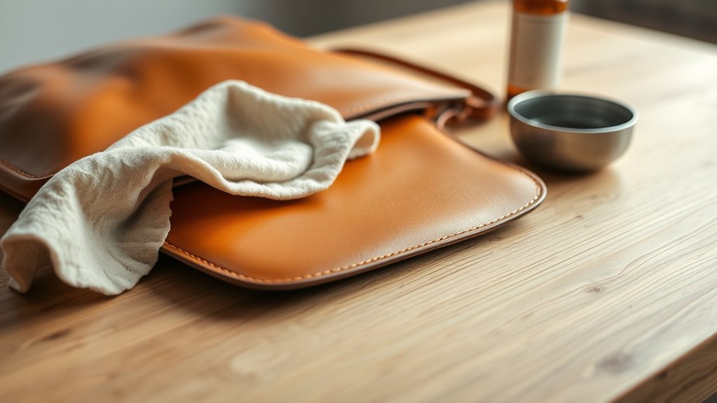 clean condition leather bags